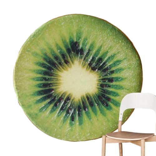 Fulenyi -Bodenkissen, Sitzkissen niedlich | runde -Wurfkissen - Kiwi-Orange-Zitronen-Wassermelonen-Sitzkissen, Sofakissen für Zuhause, Kindercouch, Klassenzimmer Fulenyi -Bodenkissen, Sitzkissen niedlich | runde -Wurfkissen - Kiwi-Orange-Zitronen-Wassermelonen-Sitzkissen, Sofakissen für Zuhause, Kindercouch, Klassenzimmer von Fulenyi