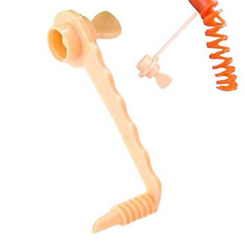 Fulenyi Gemüsespiralschneider - Gemüse- -Schneidemaschine, manuelle Spiralschneckenschneidemaschine - Gemüse-Spiralen-Schnitzwerkzeug, Kartoffel-Karotten-Gurken-Zerkleinerer für Radieschen, von Fulenyi