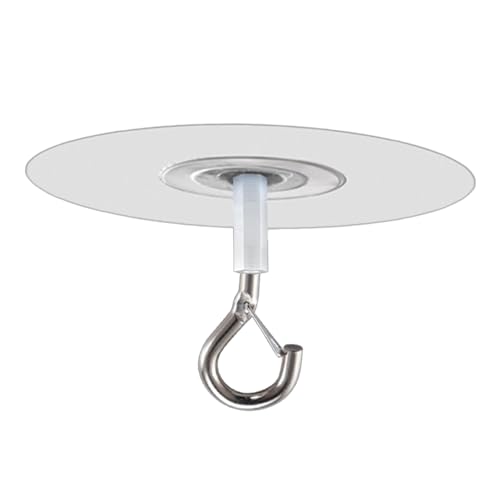 Fulenyi Haken ohne Bohren für die Decke, wasserdichte Klebehaken mit Sicherheitsverschluss, Utility Gadgets für Pflanzen, Windspiele, , Luftballons, Dekorationen Fulenyi Haken ohne Bohren für die Decke, wasserdichte Klebehaken mit Sicherheitsverschluss, Utility Gadgets für Pflanzen, Windspiele, , Luftballons, Dekorationen von Fulenyi