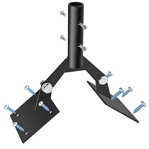 Fulenyi Halterung für Wetterfahne – Winkel der Halterung für Wetterfahne, stabil, verstellbar, Haushaltszubehör, Halterung für Wetterstation für Gärten, Rasen, Parks von Fulenyi