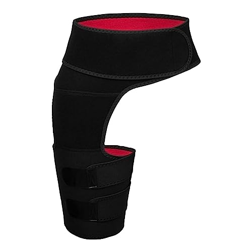 Fulenyi Oberschenkelstütze, Oberschenkelschienen, Kompression | atmungsaktiv Quick Recovery Groin Protector Hip Wraps für gezogene Muskeln bei Männern und Frauen von Fulenyi