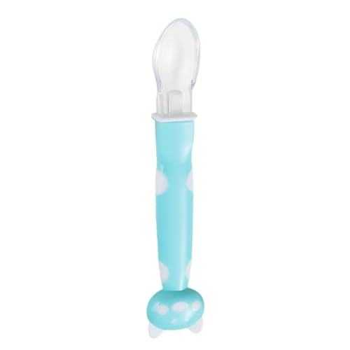 Weiche Löffel, Silikon-Löffel mit Spitze, Trainingslöffel aus Silikon, ergonomischer, spülmaschinenfester Löffel mit einfachem Griff von First Weiche Löffel, Silikon-Löffel mit Spitze, Trainingslöffel aus Silikon, ergonomischer, spülmaschinenfester Löffel mit einfachem Griff von First von Fulenyi