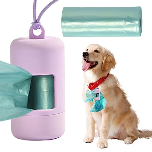 Hund, tragbarer Müllsackhalter für Haustiere, mit Bangummizug, Müllsackhalter für Haustiere, mit 1 Rolle Fulenyi von Fulenyi