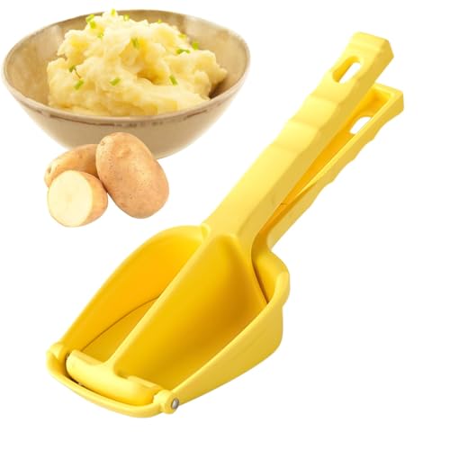 Kartoffelstampfer aus Edelstahl | Kartoffelstampfer | Küchenwerkzeug mit Griff | Kartoffelstampfer aus robustem Metall | Robustes Küchenwerkzeug für Obst u Kartoffelstampfer aus Edelstahl | Kartoffelstampfer | Küchenwerkzeug mit Griff | Kartoffelstampfer aus robustem Metall | Robustes Küchenwerkzeug für Obst u von Fulenyi