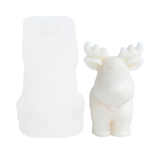 Kerzenform für Kerzen, Rentier, Silikon, Weihnachtsform, Kerzenform, Silikon, Kerze, für Hochzeiten, Partys, Weihnachtsdekoration Kerzenform für Kerzen, Rentier, Silikon, Weihnachtsform, Kerzenform, Silikon, Kerze, für Hochzeiten, Partys, Weihnachtsdekoration von Fulenyi