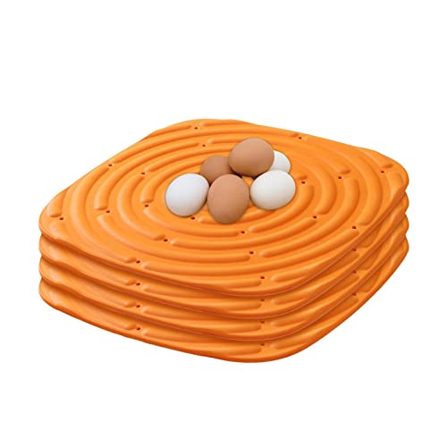 Nistkasten Pads Hühner Nistunterlage Waschbar Hühner Nest Matten Hühnerkasten Niststall Matte Wiederverwendbare Hühner Legeboxen Pad Huhn Bettwäsche Matten für Hühnerstall Henne Eier Kompostieren von Fulenyi