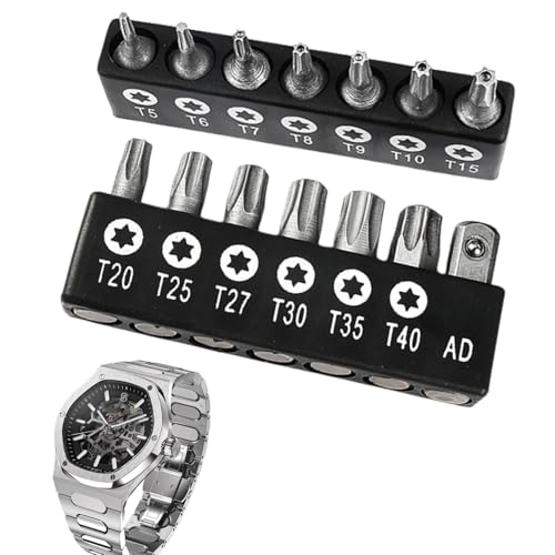 Schraubendreher-Bit-Set, magnetisches Bohrer-Set, 14-teilig, Pflaumenbohrer mit mittlerem Loch, magnetischer Metallbohrer mit multifunktionalem Hohlgriff mit Aufbewahrungsbox Schraubendreher-Bit-Set, magnetisches Bohrer-Set, 14-teilig, Pflaumenbohrer mit mittlerem Loch, magnetischer Metallbohrer mit multifunktionalem Hohlgriff mit Aufbewahrungsbox von Fulenyi
