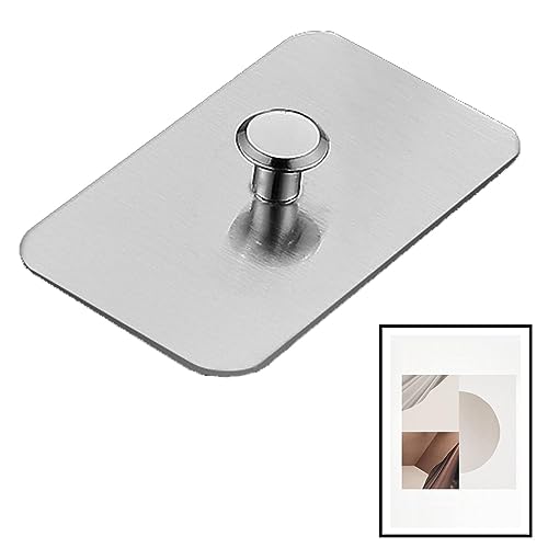 Schraubhalterungen zur Wandmontage, Wandhaken für Bilderrahmen | Abnehmbare Selbstklebende Wandhalterung für Bilderrahmen, für Keramikfliesen, Metall, Glas, Schraubhalterungen zur Wandmontage, Wandhaken für Bilderrahmen | Abnehmbare Selbstklebende Wandhalterung für Bilderrahmen, für Keramikfliesen, Metall, Glas, von Fulenyi