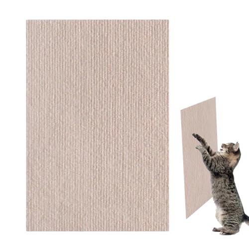 Selbstklebende Kratzmatte, Katzenkratzteppich, Kletter Katzenkratzer, Kratzmatte Katze, DIY Zuschneidbare Kratzmatte Katzen, Sofa Kratzschutz Katze, Kratzmatte Katze Wand, DIY Climbing Cat Scratcher von Fulenyi