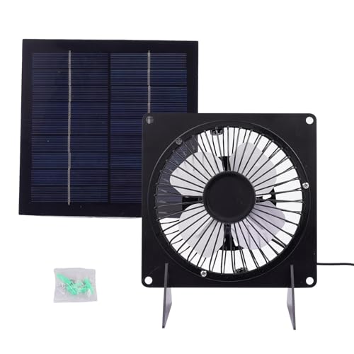 Solar-Luftventilator für Dachboden, Solar-Abluftventilator für Gewächshaus, Solarpanel-Kühler, Kühlung und Abluftventilator, 5 W von Fulenyi