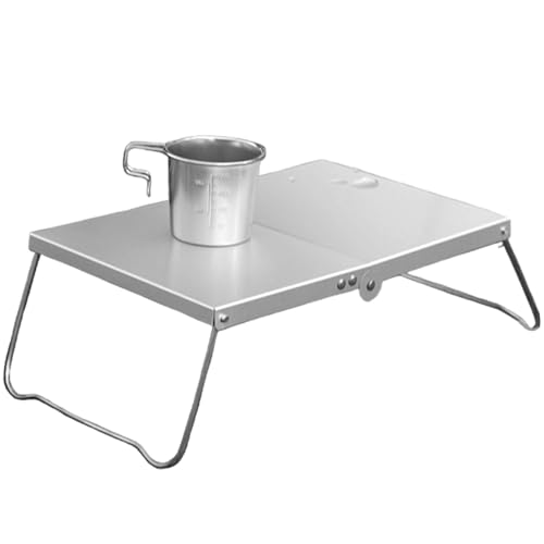 Tragbarer Campingtisch, großer Klapptisch | Campingtische im leichten Design - Klapptisch, stabiles und platzsparendes Design, für Camping Picknick, Grillen im Freien, Party auf der von Fulenyi