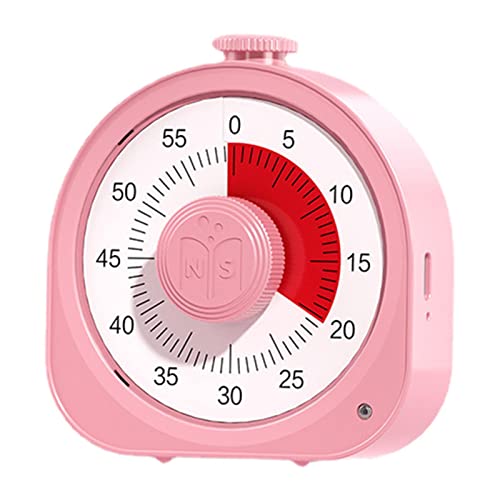Fulenyi Zeitschaltuhr für Kinder - Stechuhren Zeitmanagement Countdown-Timer 2 in 1 - Countdown-Timer für leisen Betrieb für das Lernen von Kindern zu Hause in der Schule von Fulenyi