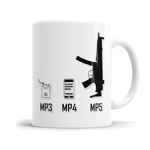 Gamer Tasse - Mp3 Mp4 Mp5 von Fulima