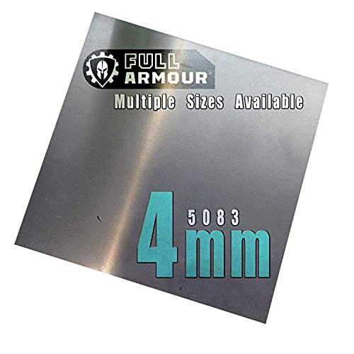4 mm Aluminiumblech - (300 mm x 300 mm) von Full Armour