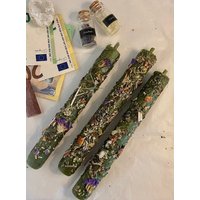 Ritual Geld Magnet 3Er Set/Geld Anziehen Citrin Crystals Amethyst Tarot Karten von FullOfFaithArt