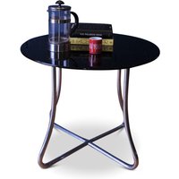 Bauhaus Schwarz Glasierter Couchtisch Von Pel - British Modernist 1930Er Jahre Bauhaus Schwarz Glasierter Couchtisch Von Pel - British Modernist 1930Er Jahre von FullerVintageUK