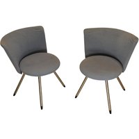 Foersom & Hiort-Lorenzen Blaue Cocktail Stühle - Erik Jorgensen Modell Ej11 von FullerVintageUK