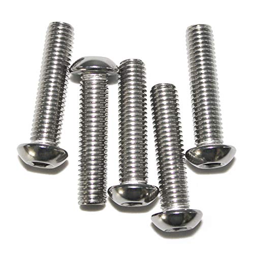 25 Stück - ISO 7380 mit Flansch - M5x35 - A2 - Edelstahl 25 Stück - ISO 7380 mit Flansch - M5x35 - A2 - Edelstahl von Fullerkreg