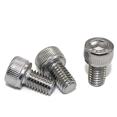 Zylinderschrauben mit Innensechskant M10 x 16 mm (10 Stück) - ISO 4762 - DIN 912Edelstahl A2 V2A- rostfrei von Fullerkreg