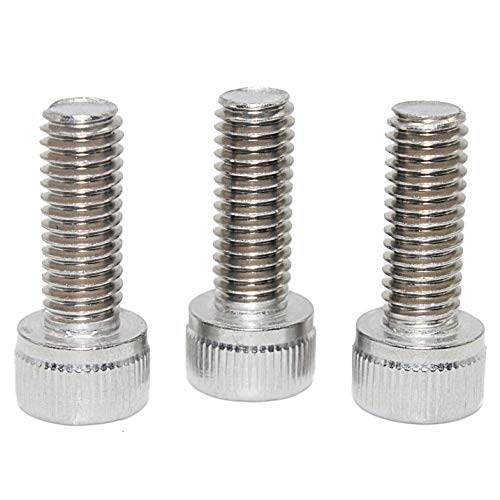 Zylinderschrauben mit Innensechskant - M3x8 - (100 Stück) - DIN 912 (ISO 4762) Zylinderkopfschrauben Edelstahl A2 V2A von Fullerkreg