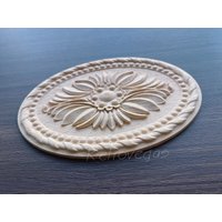 1 Stück Oval Rosette Applikation Shabby Chic Holz Verzierungen Verzierte Möbel Applikationen Onlay Möbelzierleisten Wa124 1 Stück Oval Rosette Applikation Shabby Chic Holz Verzierungen Verzierte Möbel Applikationen Onlay Möbelzierleisten Wa124 von Fullretrovegas