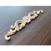 1 Stück Shabby Chic Holz Verzierungen Verzierte Möbel Applikationen Onlay Möbelzierleisten Wa039 1 Stück Shabby Chic Holz Verzierungen Verzierte Möbel Applikationen Onlay Möbelzierleisten Wa039 von Fullretrovegas