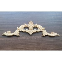 1 Stück Shabby Chic Holz Verzierungen Verzierte Möbel Applikationen Onlay Möbelzierleisten Wa048 1 Stück Shabby Chic Holz Verzierungen Verzierte Möbel Applikationen Onlay Möbelzierleisten Wa048 von Fullretrovegas