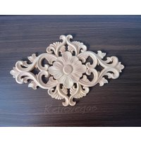 Shabby Chic Holz Möbel Applikation Kunstvolle Applikation Wa042 von Fullretrovegas
