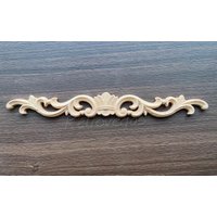Shabby Chic Holz Möbel Applikation Verziertes Dekor Onlay | 24 cm von Fullretrovegas