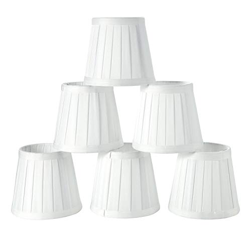 Lampenschirme 2er/6er set E14 E27 Kerzenbirnen für Kronleuchter Pendellampe Wandleuchte Hängelampe Lampenschirm von Fuloon