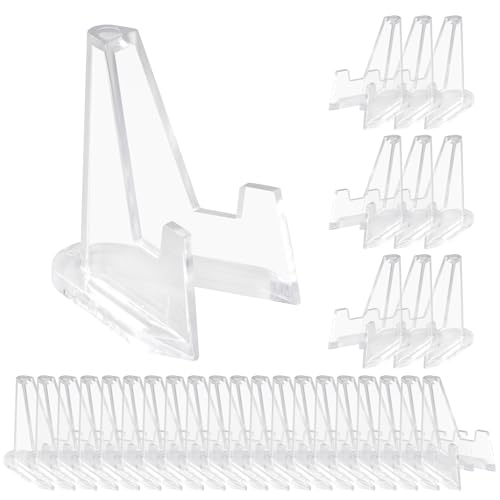 Fulushouxi 30 Stk Acryl Kartenständer von Fulushouxi