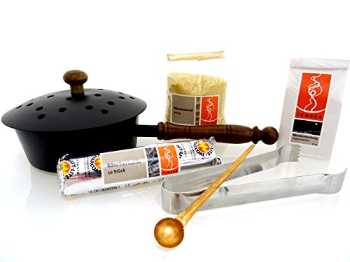 Fumaga - 6- teiliges Räucherset »Rauhnacht« 30 g mit Räucherpfanne „Pascha“ Fumaga - 6- teiliges Räucherset »Rauhnacht« 30 g mit Räucherpfanne „Pascha“ von Fumaga