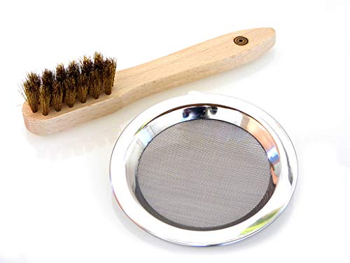 Fumaga – handliche Räucherbürste u. Räuchersieb Ø 9,0 cm aus Edelstahl Fumaga – handliche Räucherbürste u. Räuchersieb Ø 9,0 cm aus Edelstahl von Fumaga