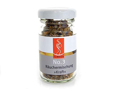 Fumaga - wertvolle Räuchermischung No.3 Kraft 50 ml – optional mit Räucherlöffel Fumaga - wertvolle Räuchermischung No.3 Kraft 50 ml – optional mit Räucherlöffel von Fumaga