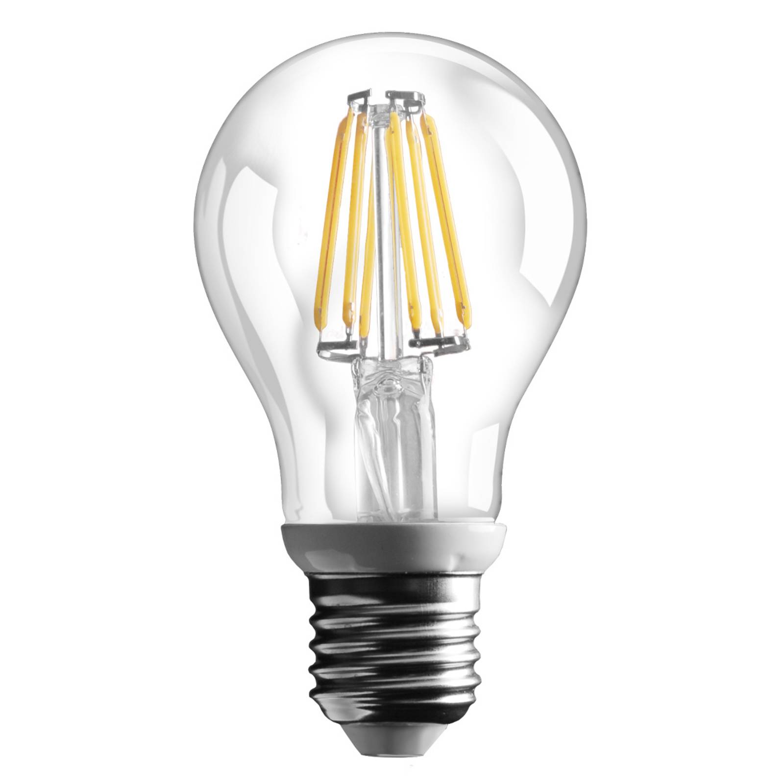 E27 6W LED-Filamentlampe mit 800lm - warmweiß von Fumagalli