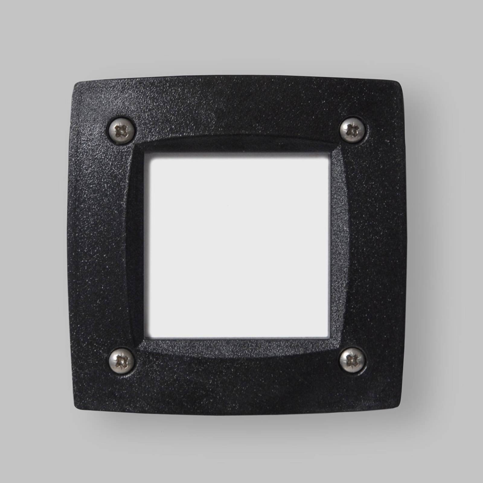 LED-Einbauleuchte Leti 100 Square schwarz 3W CCT von Fumagalli