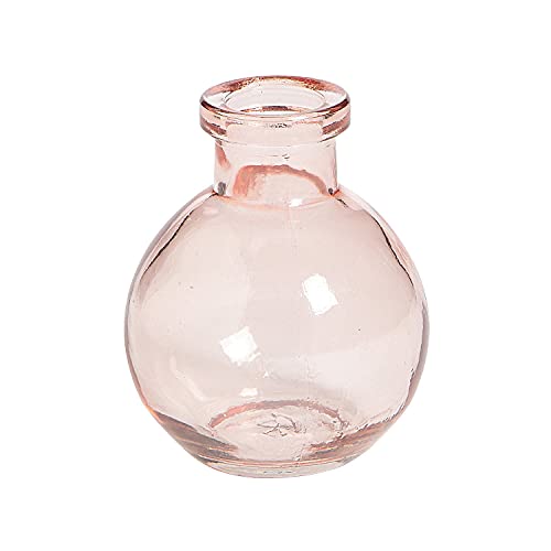 11,4 cm rosa Blumenzwiebelform Knospenvase (6 Stück) – Heimdekoration – 6 Stück von Fun Express