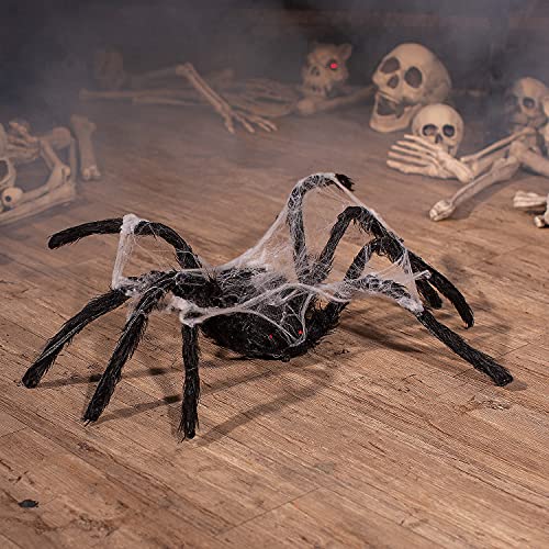 Fun Express Animierte Spinne mit Netz, Halloween-Dekoration, Heimdekoration, 1 Stück Fun Express Animierte Spinne mit Netz, Halloween-Dekoration, Heimdekoration, 1 Stück von Fun Express