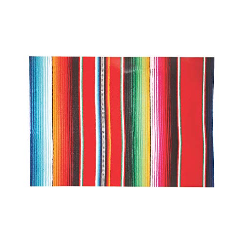 Fun Express Tischsets Serape Fiesta (50er Set) Cinco de Mayo Party Supplies von Fun Express