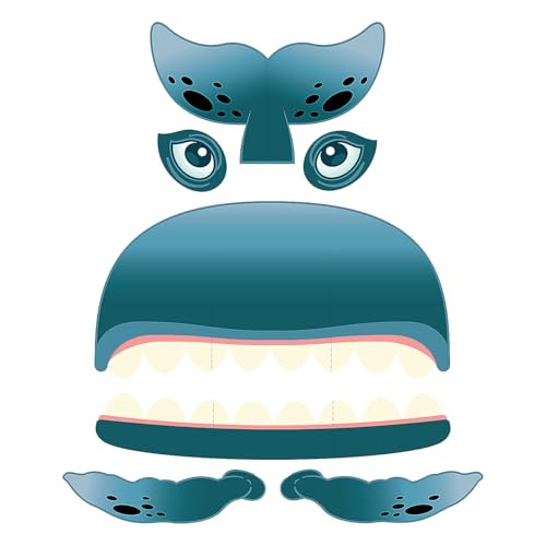 Value Jonah & The Whale Trunk-or-Treat Decorating Kit, 7-teilig von Fun Express
