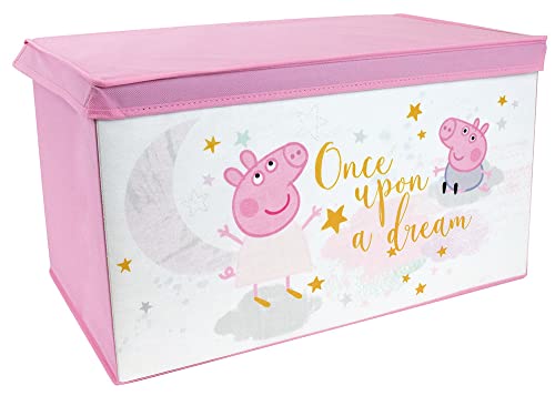 FUN HOUSE 713498 PEPPA PIG Faltbare Spielzeugkiste 55,5 x 34,5 x 34 cm FUN HOUSE 713498 PEPPA PIG Faltbare Spielzeugkiste 55,5 x 34,5 x 34 cm von Fun House