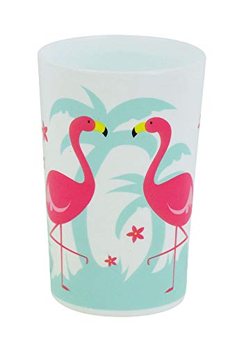 Fun House 005708 Flamingo Glas für Kinder von Fun House