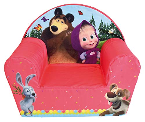 Fun House 713340 Masha et Michka Clubsessel, Herkunft Frankreich, für Kinder, 52 x 33 x 42 cm von Fun House