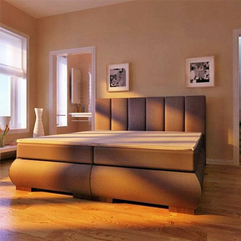 Boxspringbett Schlafzimmerbett ANCONA 180x200 cm von Fun Moebel