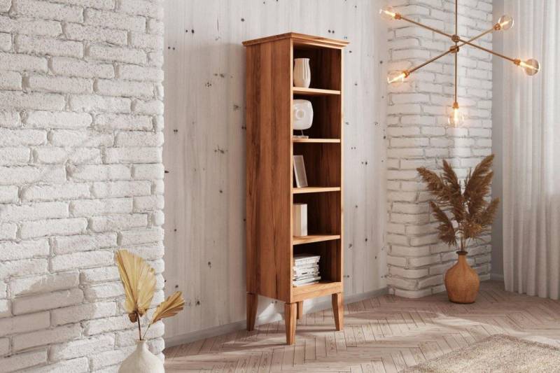 Bücherregal LENNES Buche massiv 50x180x45 cm von Fun Möbel