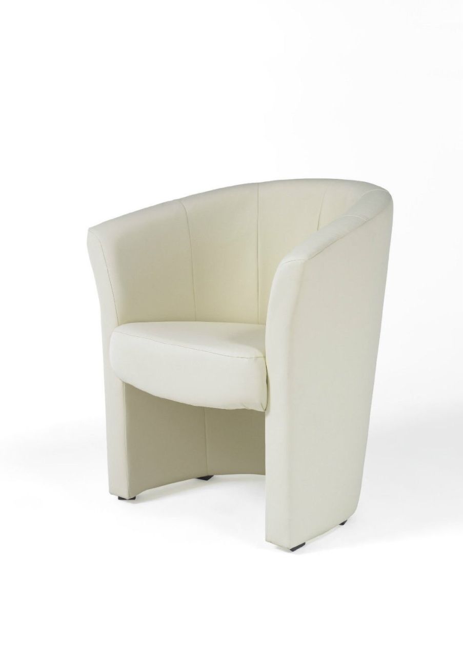 Cocktailsessel Clubsessel Loungesessel Bürosessel - Salyn - Creme von Fun Moebel