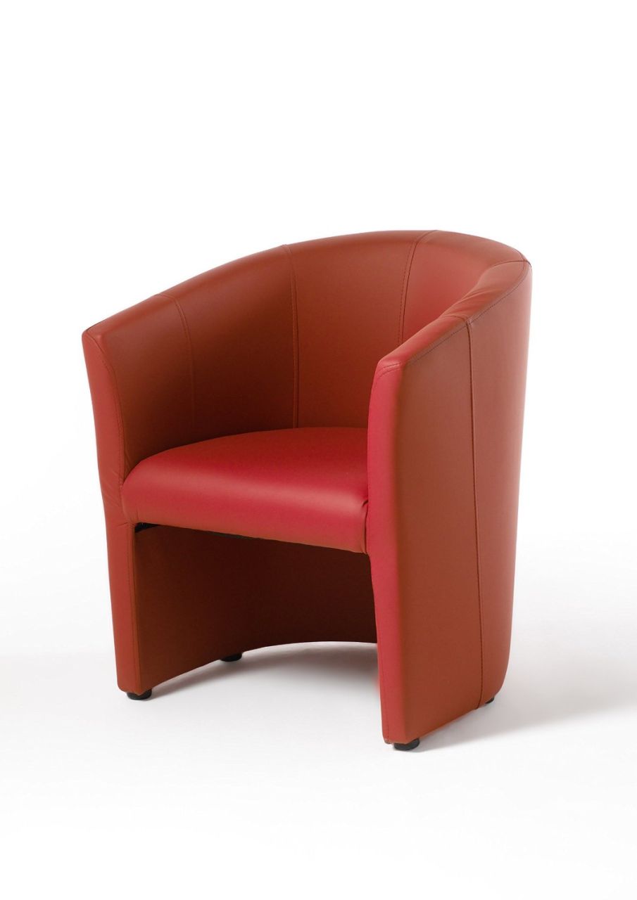 Cocktailsessel Clubsessel Loungesessel Bürosessel - Salyn - Rot von Fun Moebel