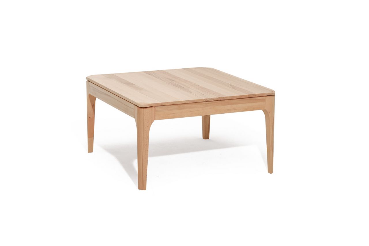 Couchtisch Tisch ALGEA Kernbuche Massivholz 80x80 cm von Fun Möbel