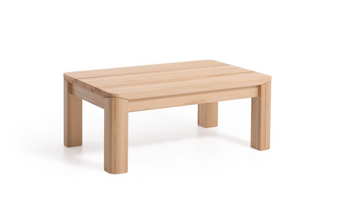 Couchtisch Tisch ANESE Eiche Massivholz 120x80 cm von Fun Möbel