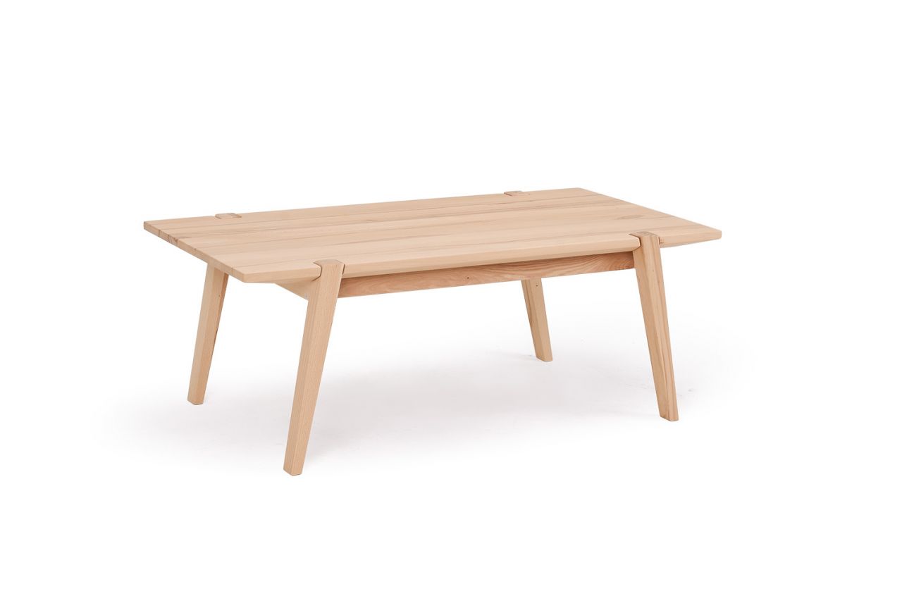 Couchtisch Tisch CESARE Wildeiche Massivholz 120x65 cm von Fun Möbel